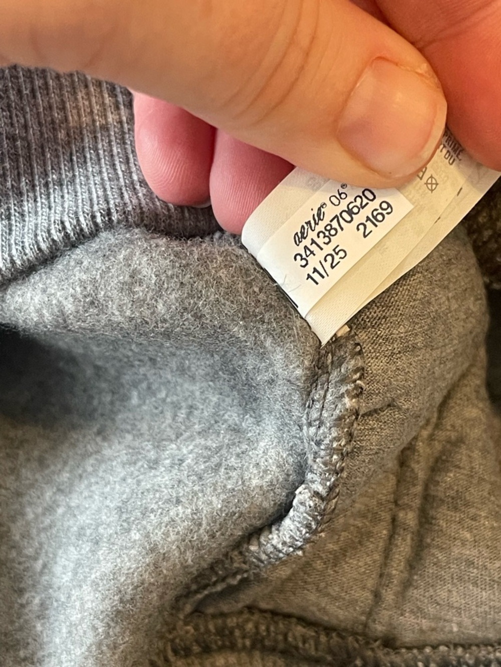 Offline by Aerie NWT Cloud Fleece Oversized Mockneck gray Sweatshirt - Picture 11 of 11